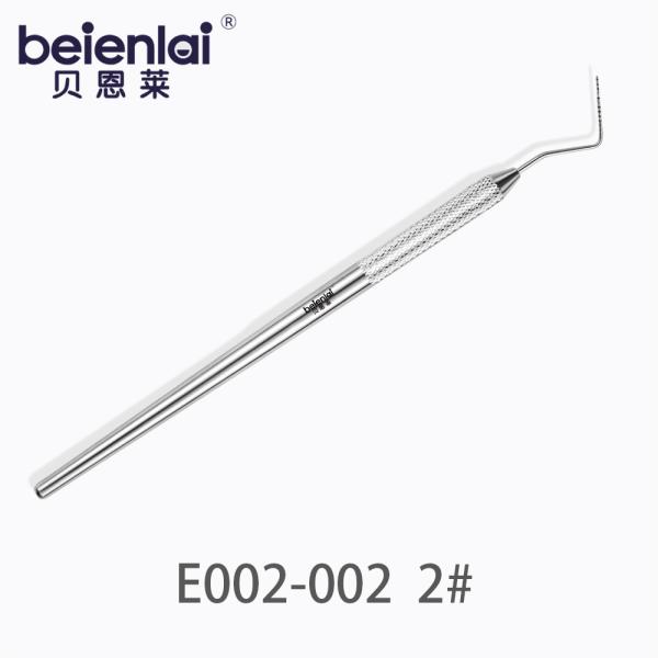 Benlai Periodontal Probe E002-002 SXD 2#, Single End φ5.5 Solid Round Handle with Markings 1-2-3-5-7-8-9-10